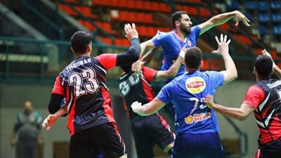 رجال يد الأهلى يفوز على طلائع الجيش بالدوري 