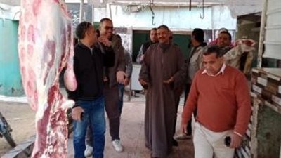 ضبط لحوم مذبوحة خارج المجازر في حملات بالجيزة والشرقية خلال أسبوع