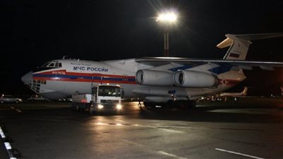 إقلاع طائرة روسية من مصر تقل 28 مواطنا روسيا تم إجلاؤهم من قطاع غزة