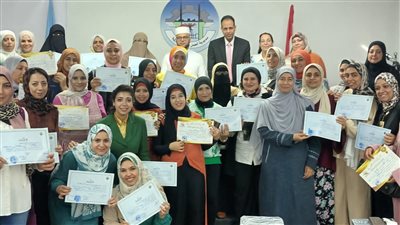 ختام برامج تدريب مهني مجانية لشباب الإسكندرية 