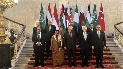 اللجنة العربية الإسلامية تلتقي وزير خارجية المملكة المتحدة لوقف العدوان على غزة (فيديو)