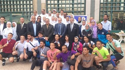 إعلان نتائج بطولة السباحة بالزعانف للجامعات والمعاهد العليا المصرية