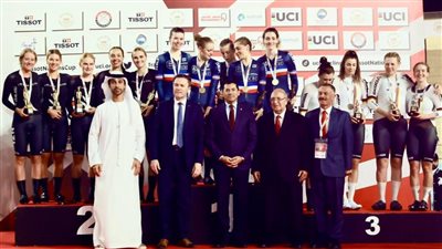 120 لاعبا يشاركون في البطولة العربية لدراجات المضمار بالقاهرة