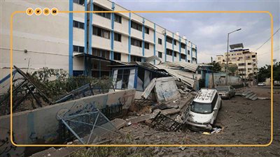 مدارس غزة تحت القصف (إنفوجراف)