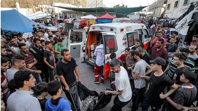 الهلال الأحمر الفلسطيني: إجلاء 190 شخصا من مستشفى الشفاء