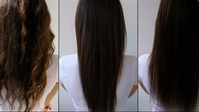 وصفة طبيعية لشعر مفرود ولامع كالحرير