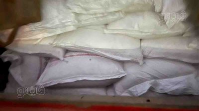 ضبط سيارة محملة بـ2 طن سكر قبل بيعها بالسوق السوداء بالمرج