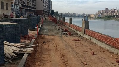 محافظ الدقهلية يوجه بتكثيف العمل بالممشى الجديد وتحديد نسب التنفيذ