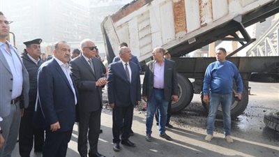 قرار عاجل من محافظ الجيزة بعد حادثة انهيار جزء من كوبري المشاة بأحمد عرابي 