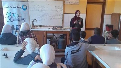 مياه الدقهلية تواصل تقديم أنشطتها التوعوية بالتعاون مع التربية والتعليم والأزهر