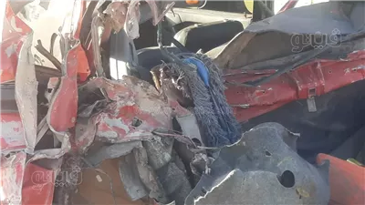 بالأسماء، مصرع شخص وإصابة 5  في تصادم على طريق جمصة الساحلي بالدقهلية