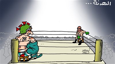 هدنة غزة في كاريكاتير فيتو