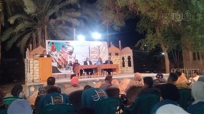 معرض للفن التشكيلي والخط العربي عن بانوراما تراث الواحات بالوادي الجديد (ڤيديو وصور)