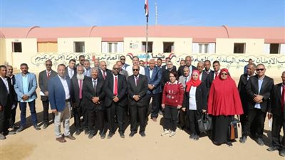 مستشار رئيس الجمهورية والزملوط يتفقدان مشروع بشائر الخير (صور)