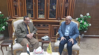 محافظ شمال سيناء يستقبل رئيس هيئة الموانئ المصرية (صور)