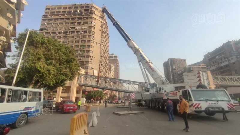 حادث سقوط كوبري مشاة