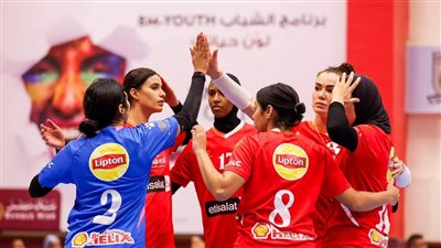 سيدات طائرة الأهلى يفوز على الاتحاد في الدوري