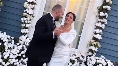 أول صور من حفل زفاف المطربة نهال نبيل 