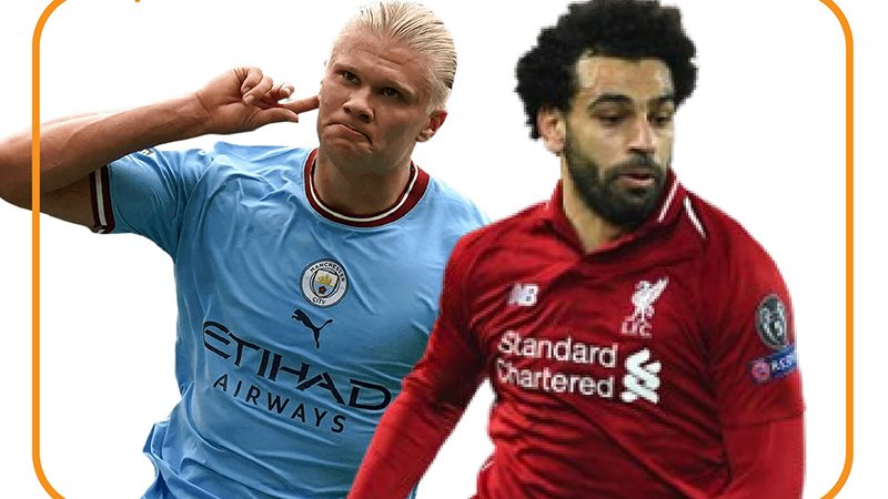 محمد صلاح وهالاند