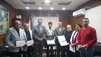 تعليم الغربية يكرم الفائزين بالمركز الأول في مسابقة آدم حنين للرسم والنحت