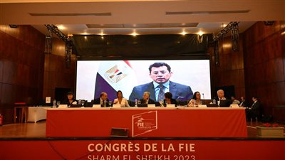 بالفيديو كونفرانس، وزير الرياضة يفتتح عمومية الاتحاد الدولي للسلاح