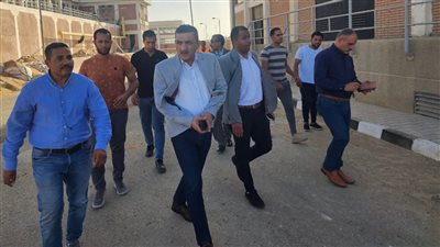جولات تفقدية لمسئولي المجتمعات العمرانية لمتابعة مشروعات البنية الأساسية