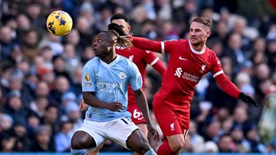 مانشستر سيتي يواصل تقدمه على ليفربول بعد 60 دقيقة 