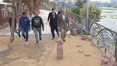 محافظ القليوبية يتفقد عددا من المشروعات ببنها