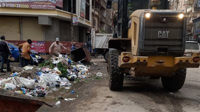 رفع 500 طن قمامة من شوارع وميادين الدقهلية 