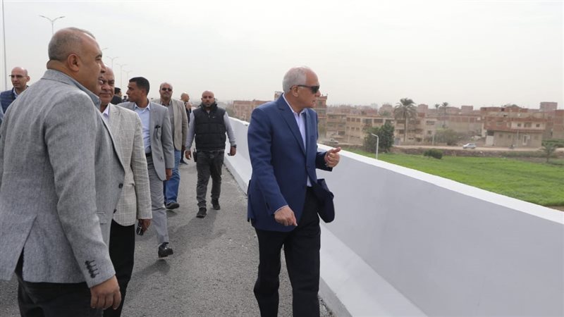 محافظ الجيزة في جولة