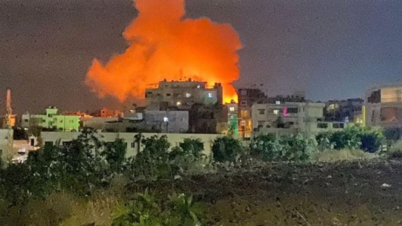انفجار في مخيم جنين،