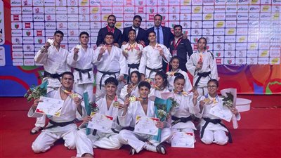 منتخب الجودو يستأنف معسكره غدا استعدادا لبطولة الجائزة الكبرى