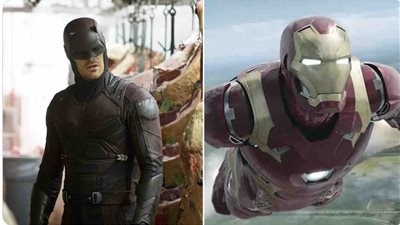 تشارلي كوكس يعتزم إنتاج فيلم يجمع شخصيتي Daredevil وIron Man