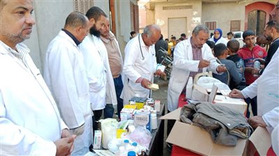 قافلة بيطرية مجانية بمركز منيا القمح في الشرقية