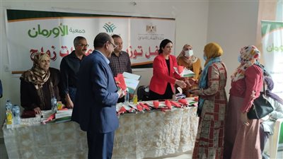 تضامن الفيوم تدعم 25 عروسة يتيمة بـ 375 جنيها