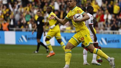 الشوط الأول، نانت يتعادل مع لوهافر سلبيا بمشاركة مصطفى محمد في الدوري الفرنسي 