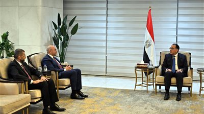 مدبولي يستعرض مع مسئولي 