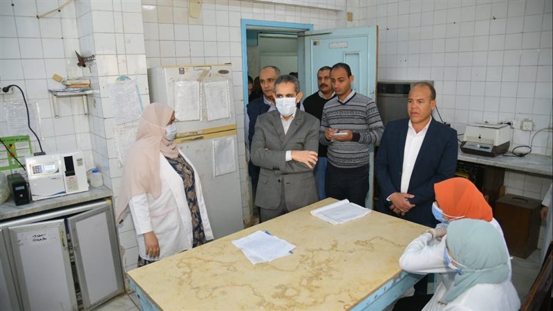محافظ الغربية يتفقد