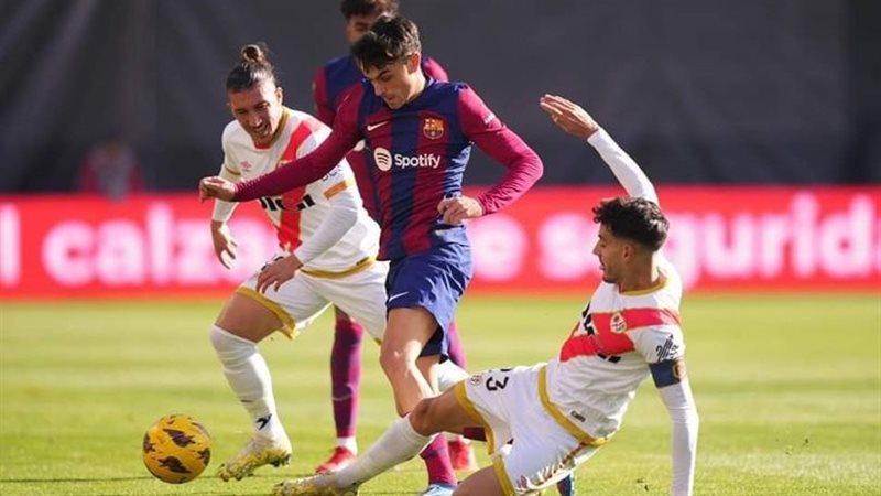 مباراة برشلونة ورايو