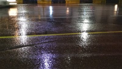 هطول أمطار غزيرة فى الإسكندرية (فيديووصور)