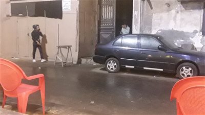 تساقط أمطار خفيفة على الإسكندرية 