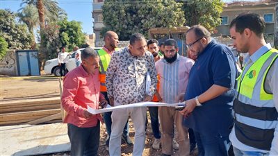 رئيس مياه سوهاج يتفقد محطات جهينة 