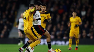 الدوري الإنجليزي، وولفرهامبتون وفولهام يتعادلان 1-1 في الشوط الأول