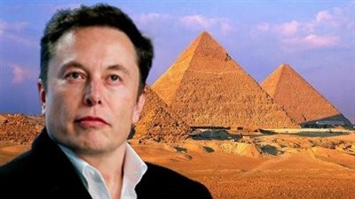  ماسك شارحا تغريدة عن الأهرامات: 