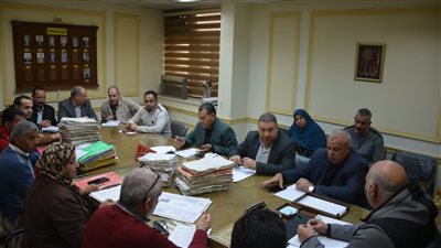 مراجعة 216 طلب تقنين أراضي أملاك الدولة في 5 مراكز بالبحيرة