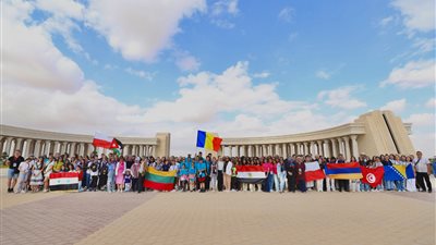 العاصمة الإدارية تشارك في فعاليات ملتقى أطفال العالم 2023