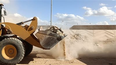 رفع 1700 حالة إشغال للمحال والمنشآت التجارية بهضبة الأهرام ( صور)