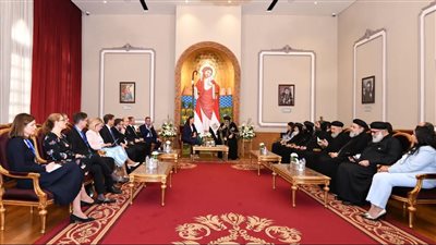 تفاصيل لقاء البابا تواضروس الثاني ورئيسة المجر