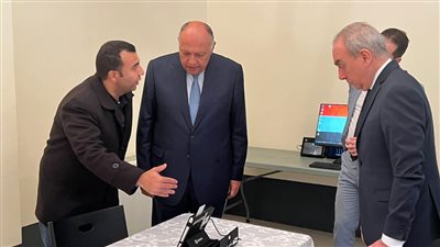 وزير الخارجية يتفقد الاستعدادات النهائية لعقد الانتخابات الرئاسية للمصريين بالخارج (صور)