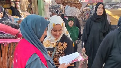 حملة لطرق أبواب الأسرة وإعدام أغذية بفاقوس 